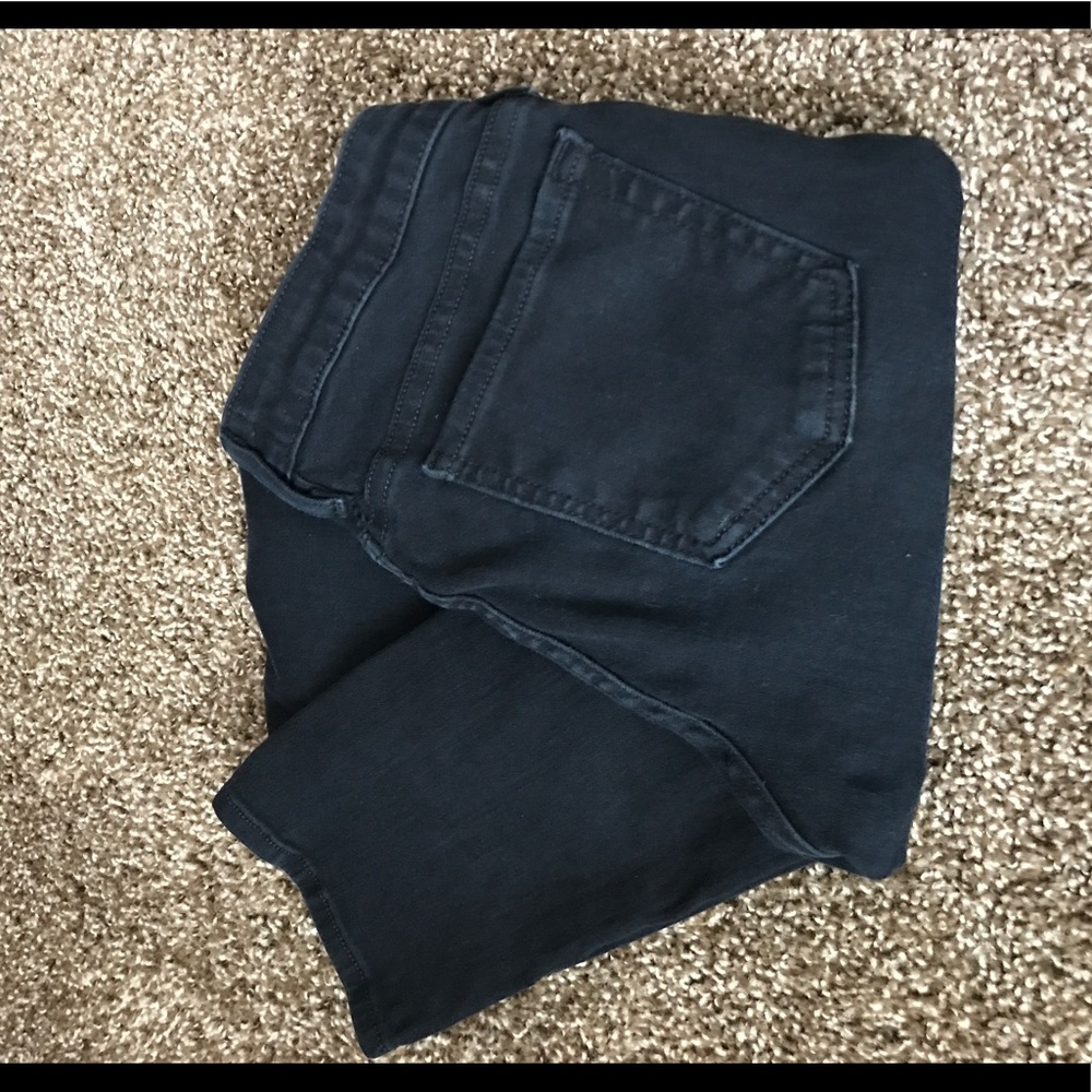 Stretchy black jeans